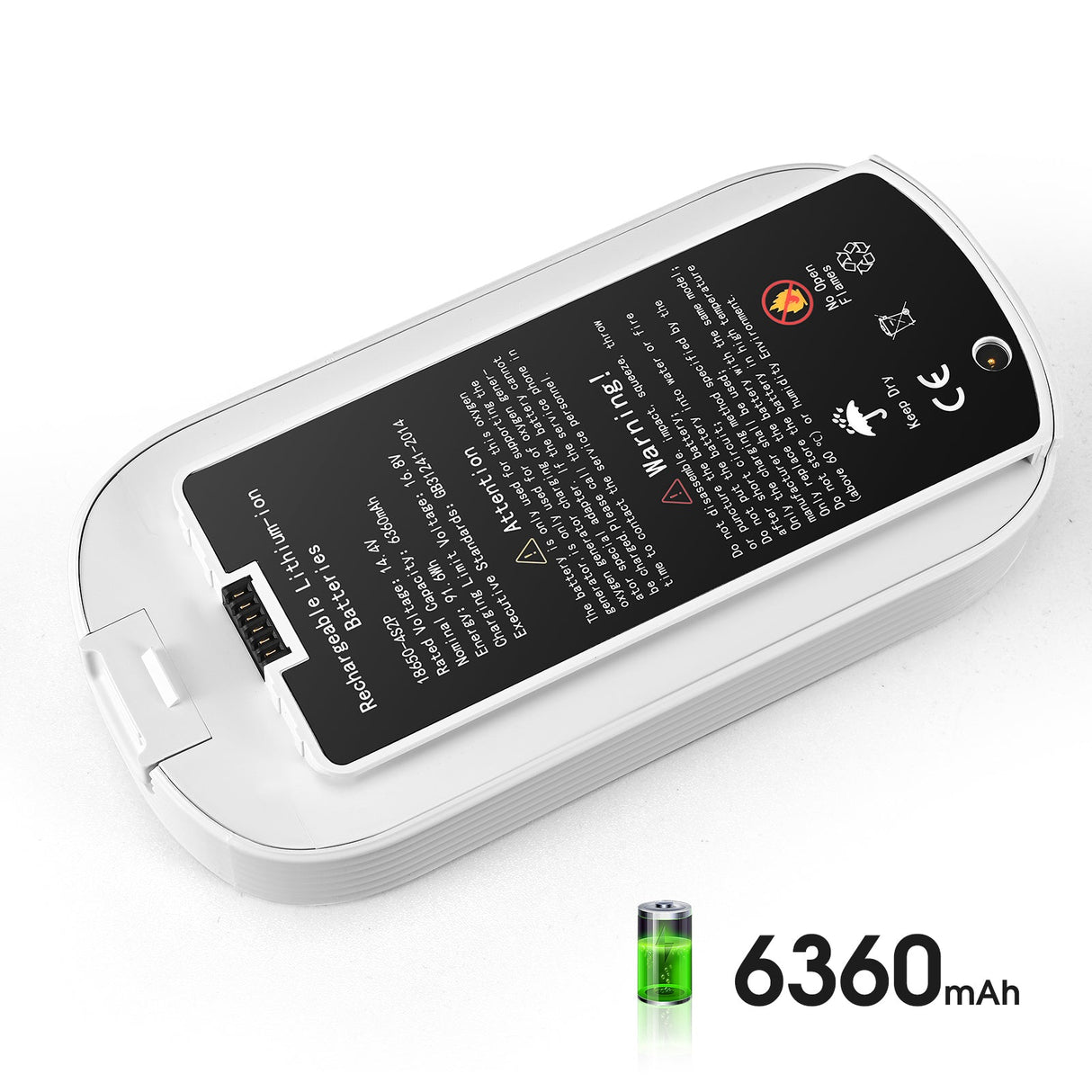 Extra litiumjonbatteri till VP-2 bärbar syrekoncentrator