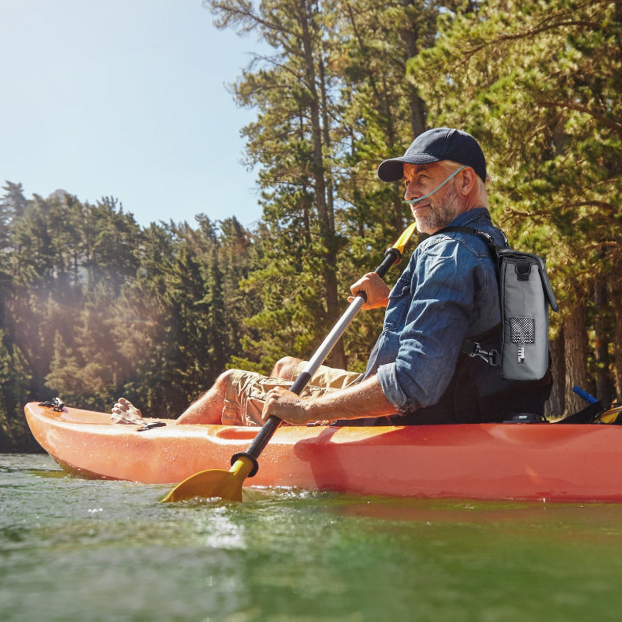 VARON VP-2 Pulse bärbar syrekoncentrator | 93 % syre, lång batteritid, CE-godkänd