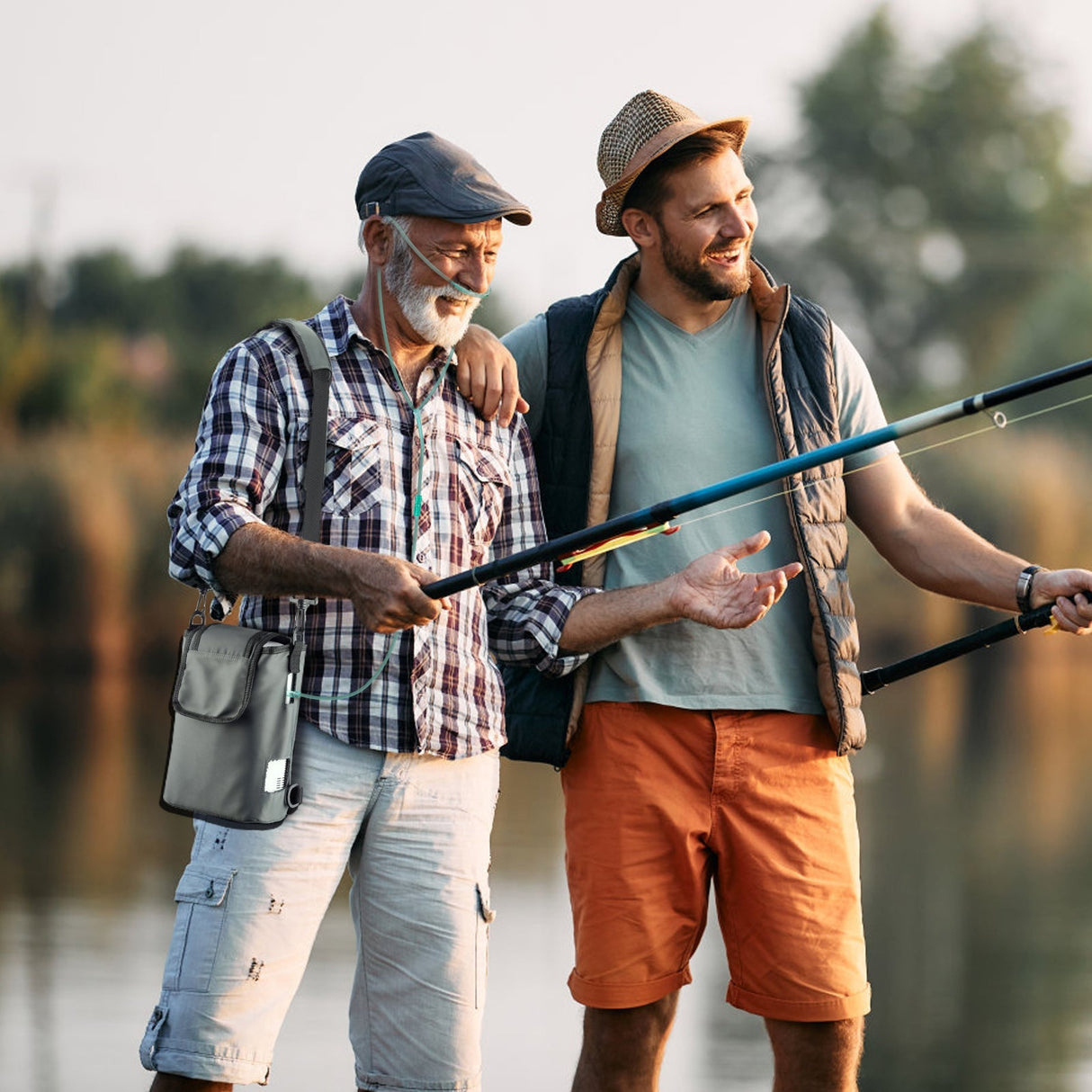 VARON VP-2 Pulse bärbar syrekoncentrator | 93 % syre, lång batteritid, CE-godkänd