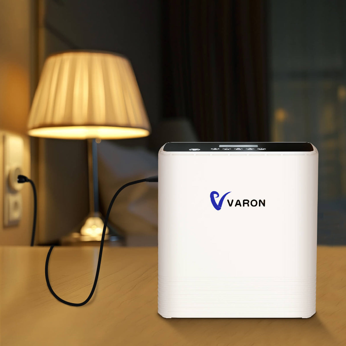VARON VP-6 Kontinuerlig Portabel Syretillredare | 1-6 L/min Flöde, CE-godkänd