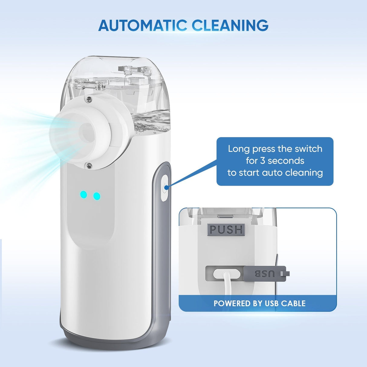 VARON Bärbar Nebulisermaskin MY-132