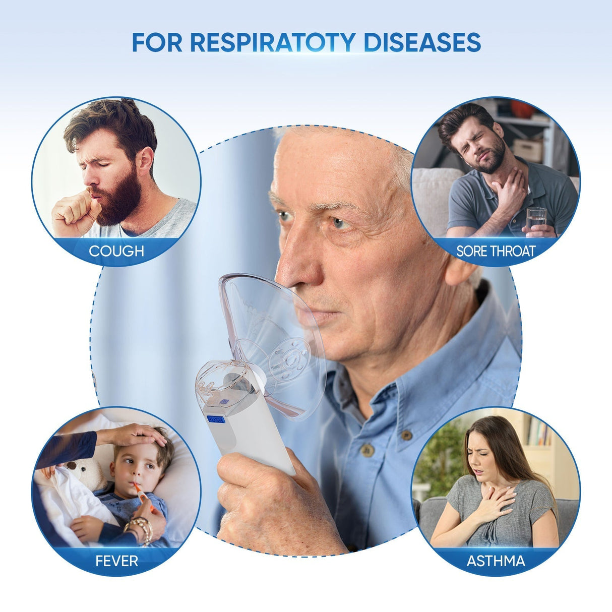 VARON Bärbar Nebuliser för barn MY-133