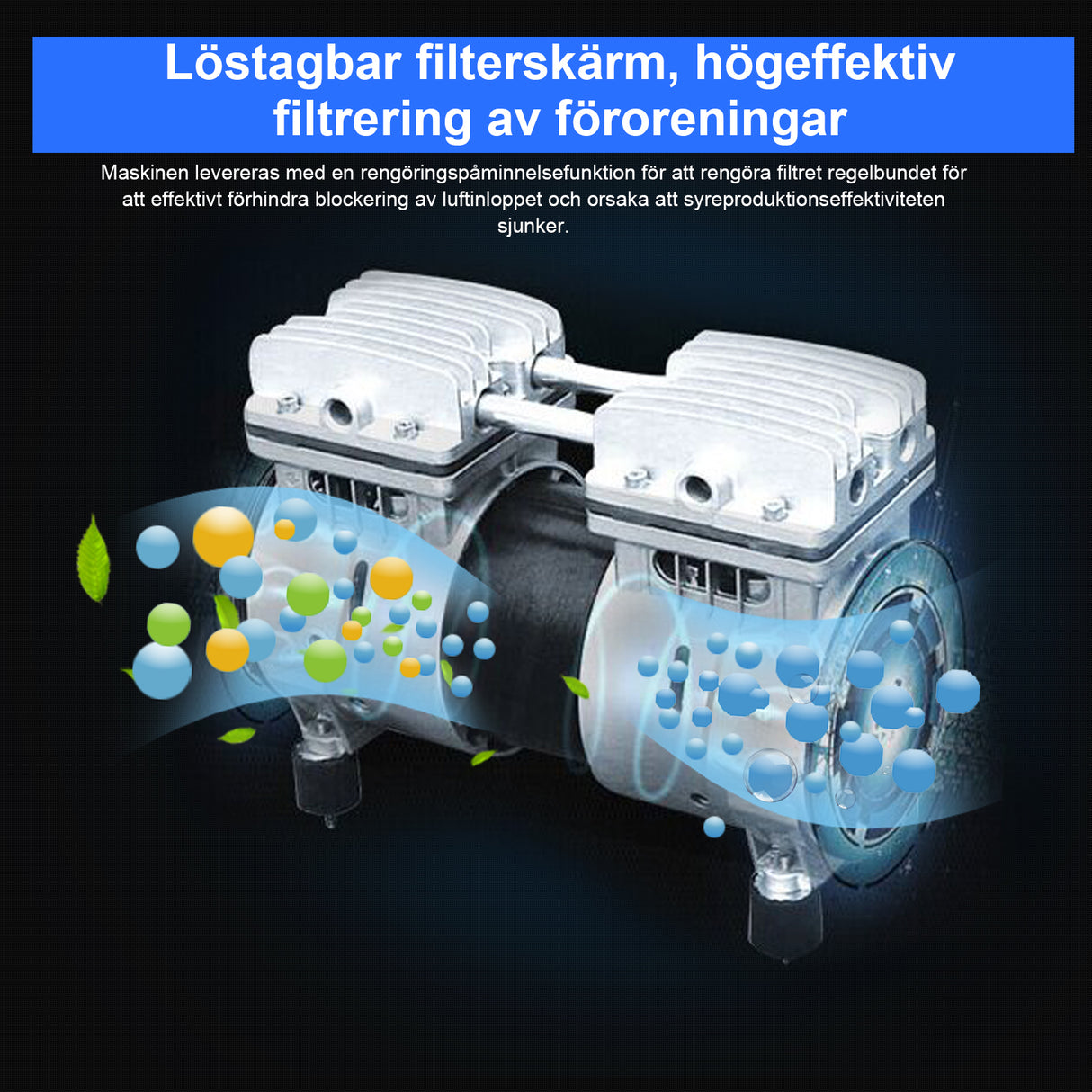 VARON VL-1 Pulssyretillredare | Perfekt för Rörlighet, CE-godkänd