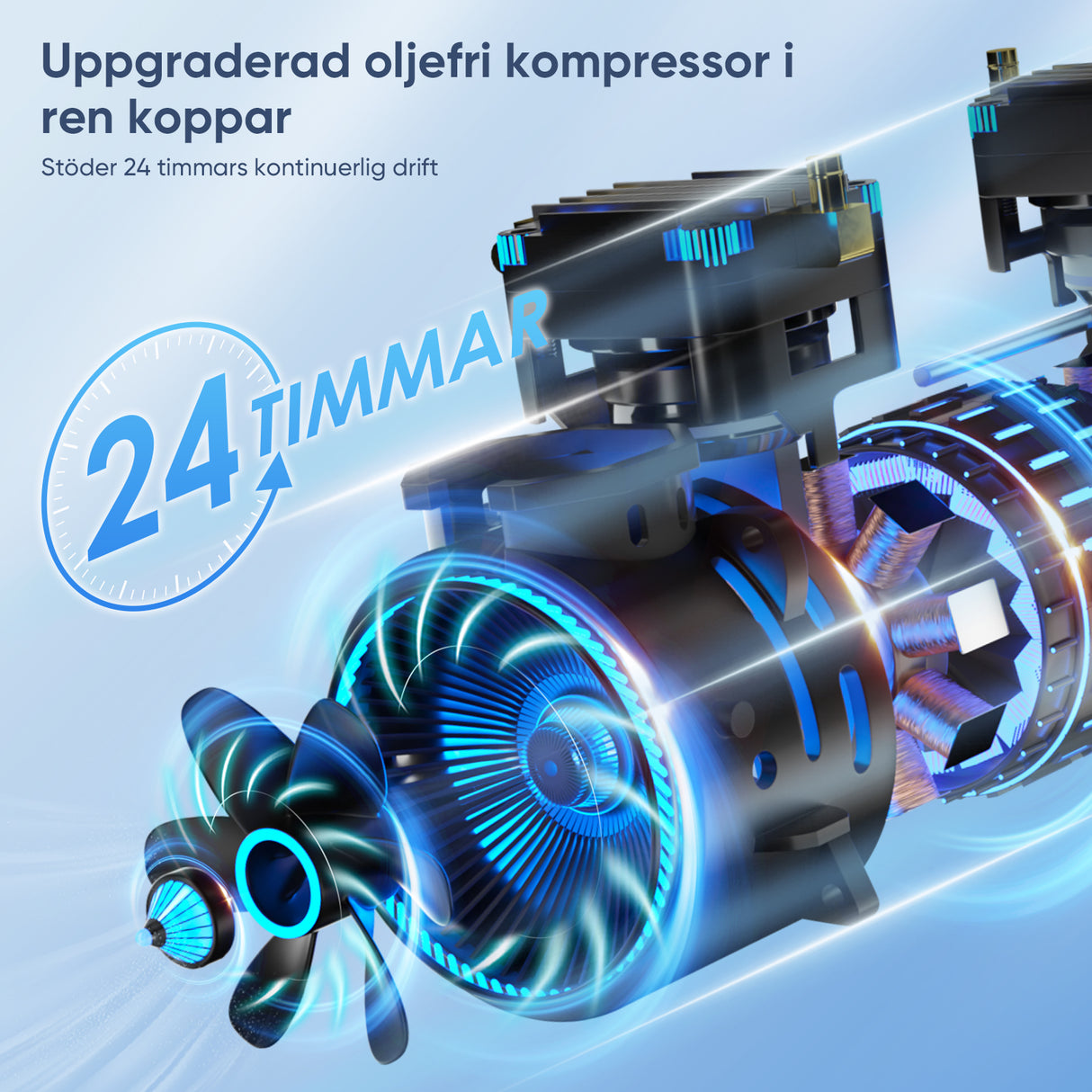 VARON VH-3 Hem-Syretillredare | 1-7 L/min Bekväm Terapi, CE-godkänd