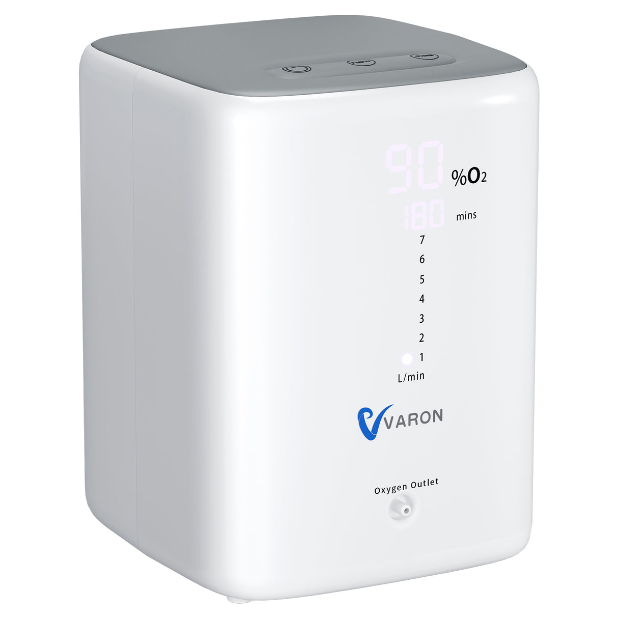 VARON VH-3 Hem-Syretillredare | 1-7 L/min Bekväm Terapi, CE-godkänd