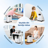 VARON VH-4 Syrekoncentrator för hemmet | Kontinuerligt flöde 1-9 L/min | CE-godkänd