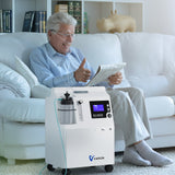 VARON Serene 5L Syretillredare | Låg Bullernivå, 72-timmars Drift, FDA-godkänd