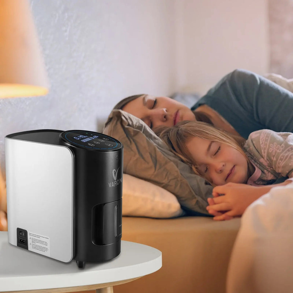 VARON VH-1 Hem-Syretillredare | 1-7 L/min, Vital Seniorhälsa, CE-godkänd