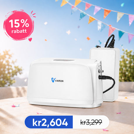VARON VL-1 Lightweight Portable Oxygen Concentrator | Perfect for Mobility, CE Approved