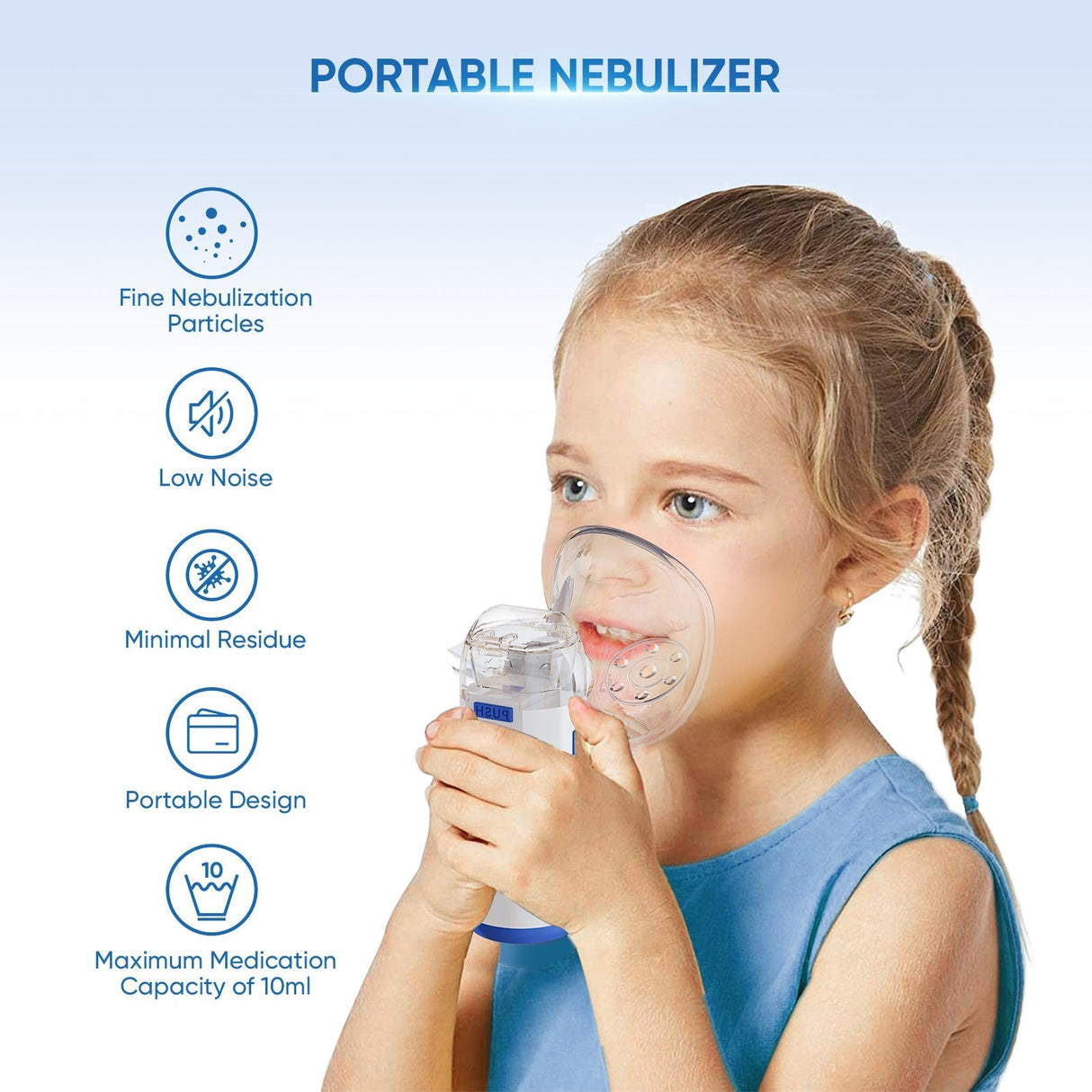VARON Bärbar Nebuliser för barn MY-133