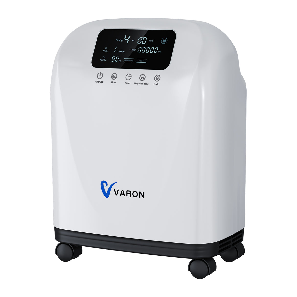 VARON VH-4 Syrekoncentrator för hemmet | Kontinuerligt flöde 1-9 L/min | CE-godkänd