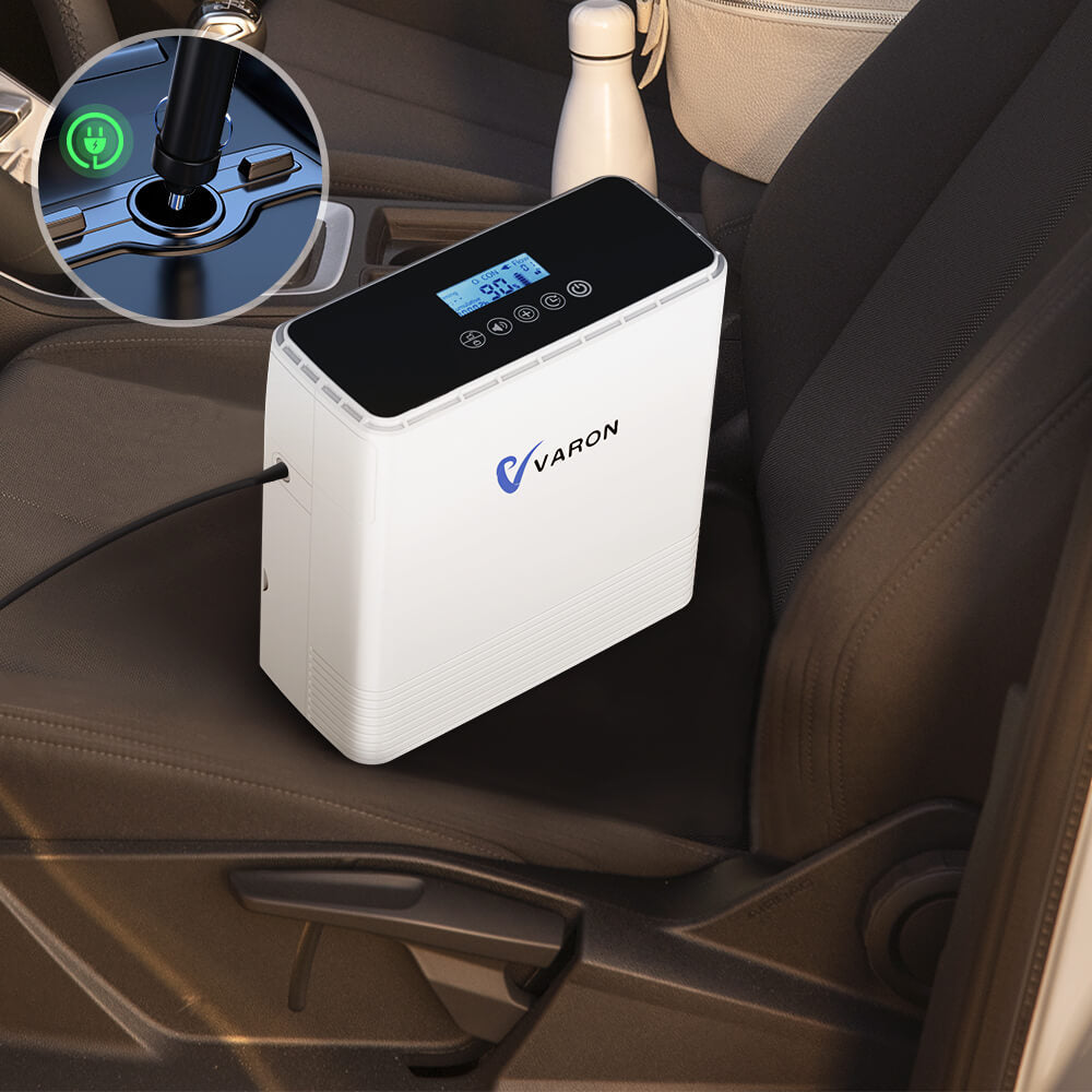 VARON VP-6 Kontinuerlig Portabel Syretillredare | 1-6 L/min Flöde, CE-godkänd