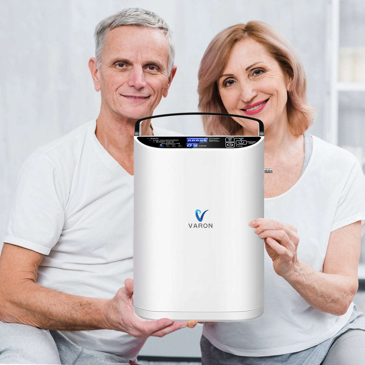 VARON VP-1 Pulsportabel Syretillredare | 24-timmars Drift, CE-godkänd