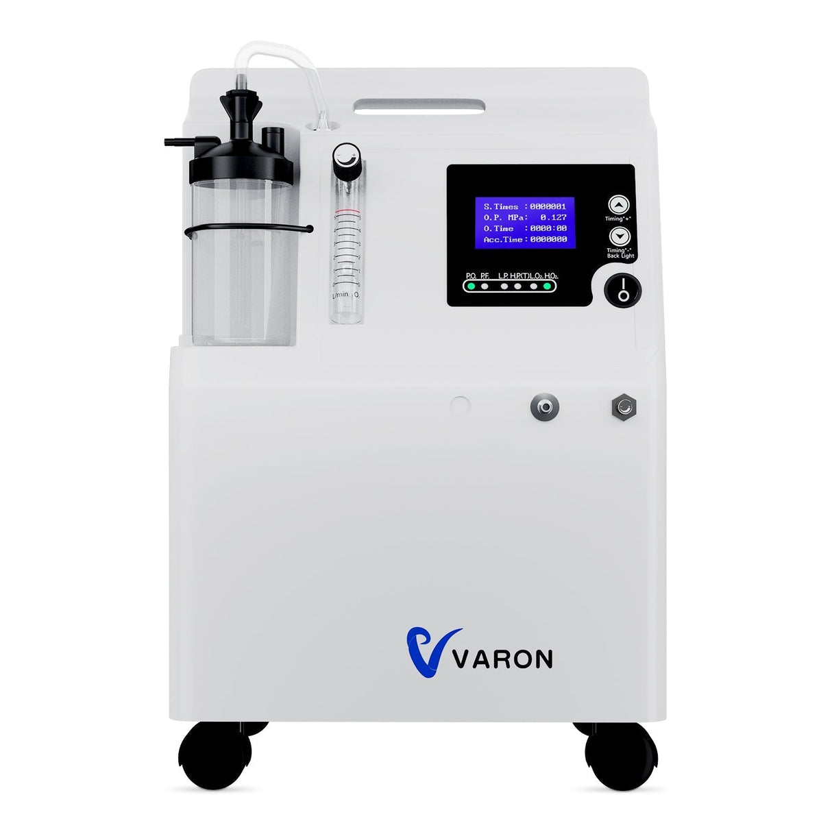 VARON Serene 5L Syretillredare | Låg Bullernivå, 72-timmars Drift, FDA-godkänd
