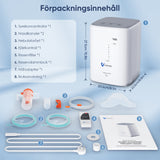 VARON VH-3 Hem-Syretillredare | 1-7 L/min Bekväm Terapi, CE-godkänd