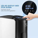VARON VH-1 Hem-Syretillredare | 1-7 L/min, Vital Seniorhälsa, CE-godkänd