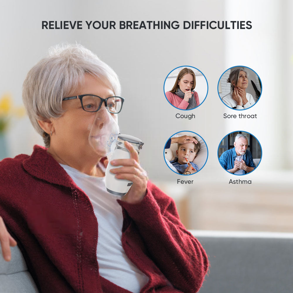 VARON Bärbar Nebuliser för inhalationsbehandling MY-135B