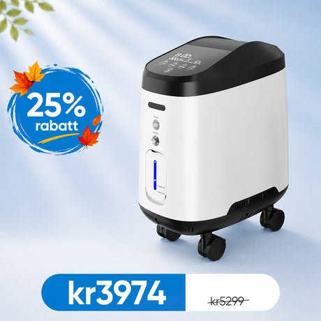 VARON VH-2 Pro Home Oxygen Concentrator | 9-Level Control, 24-Hour Operation, CE Approved