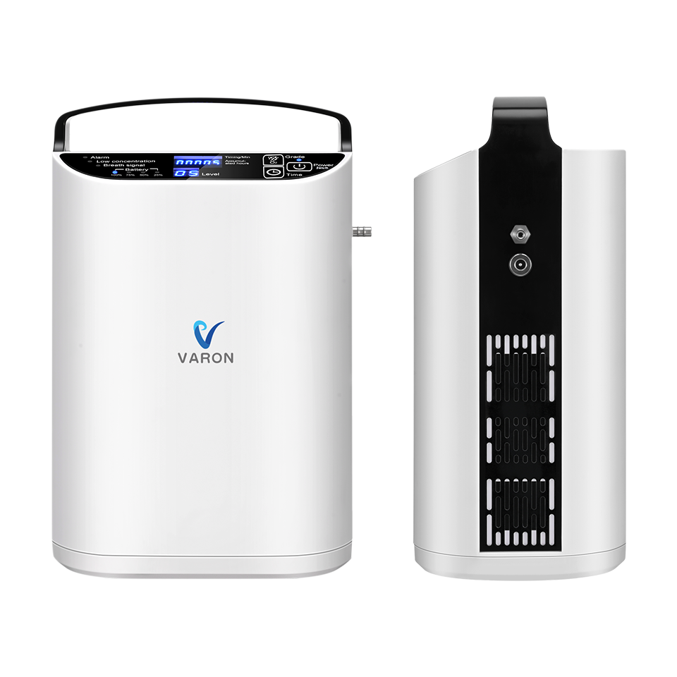 VARON VP-1 Pulsportabel Syretillredare | 24-timmars Drift, CE-godkänd